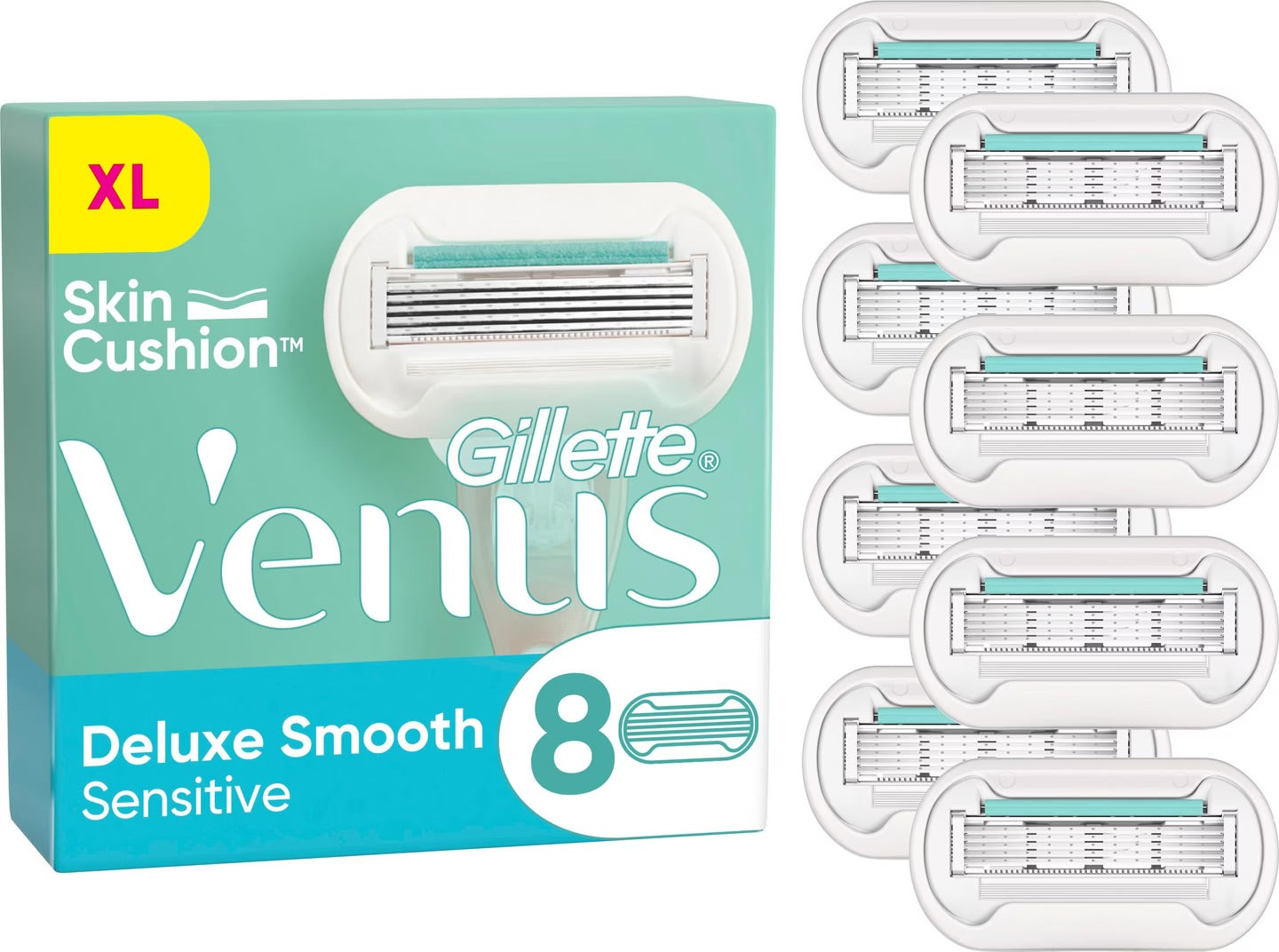 Gillette Venus Deluxe Smooth Sensitive 8 stuks
