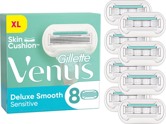 Gillette Venus Deluxe Smooth Sensitive 8 pièces