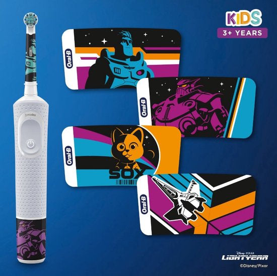 Electric toothbrush Oral-B D100 KIDS LIGHTYEAR
