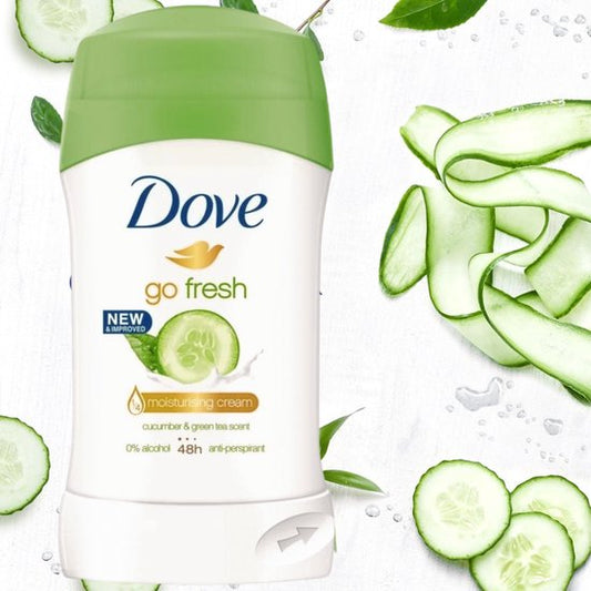 Dove Go Fresh Cucumber Green Tea Deodorant Vrouw - 6 x 40 ml