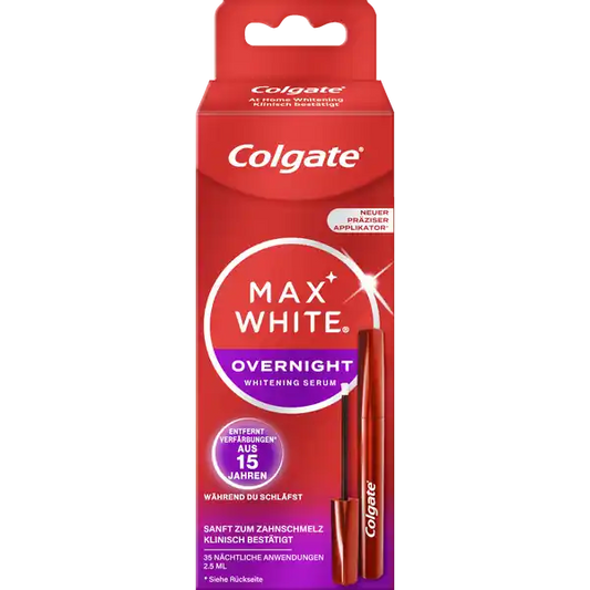 Colgate Max White Sérum blanchissant de nuit