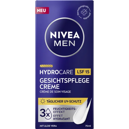 Nivea HydroCare Gesichtspflege Creme LSF15