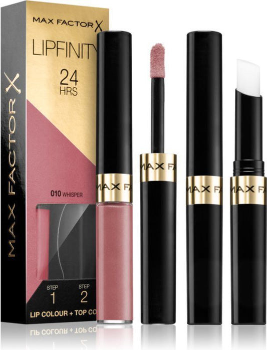 Rouge à lèvres Max Factor Lipfinity 010 Whisper