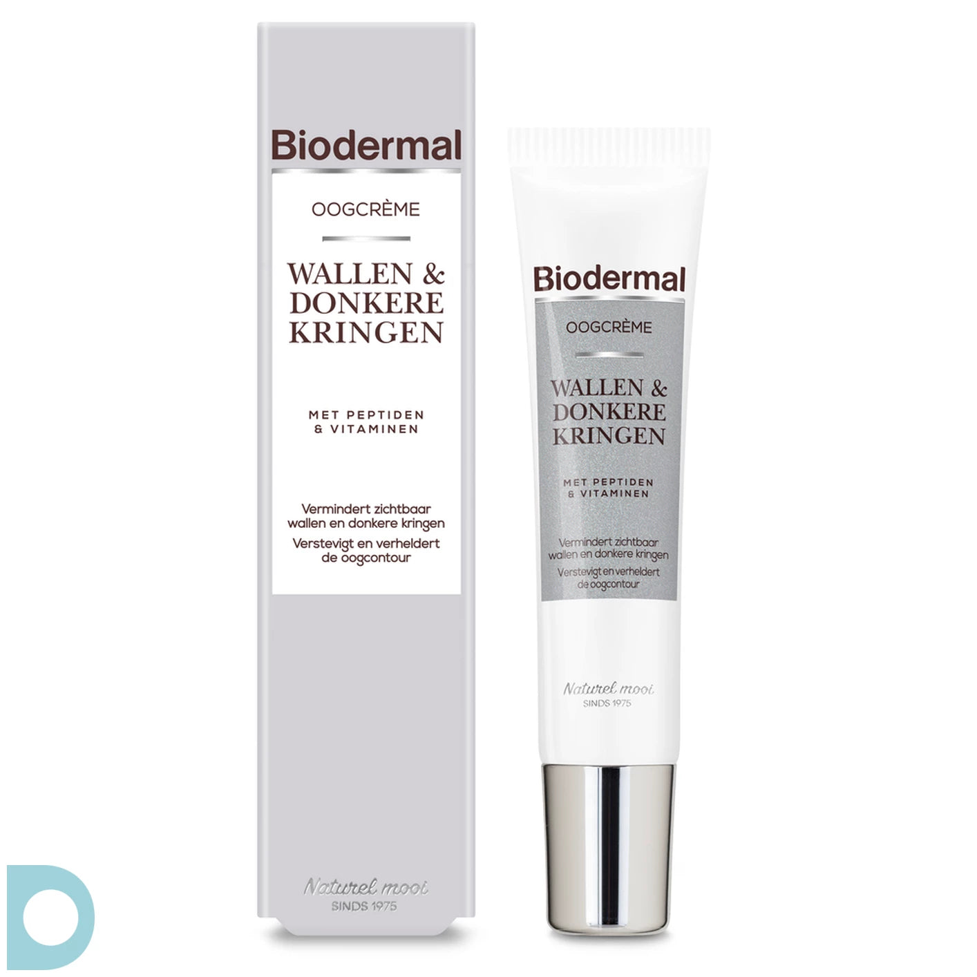 Crème contour des yeux Biodermal pour les poches et les cernes