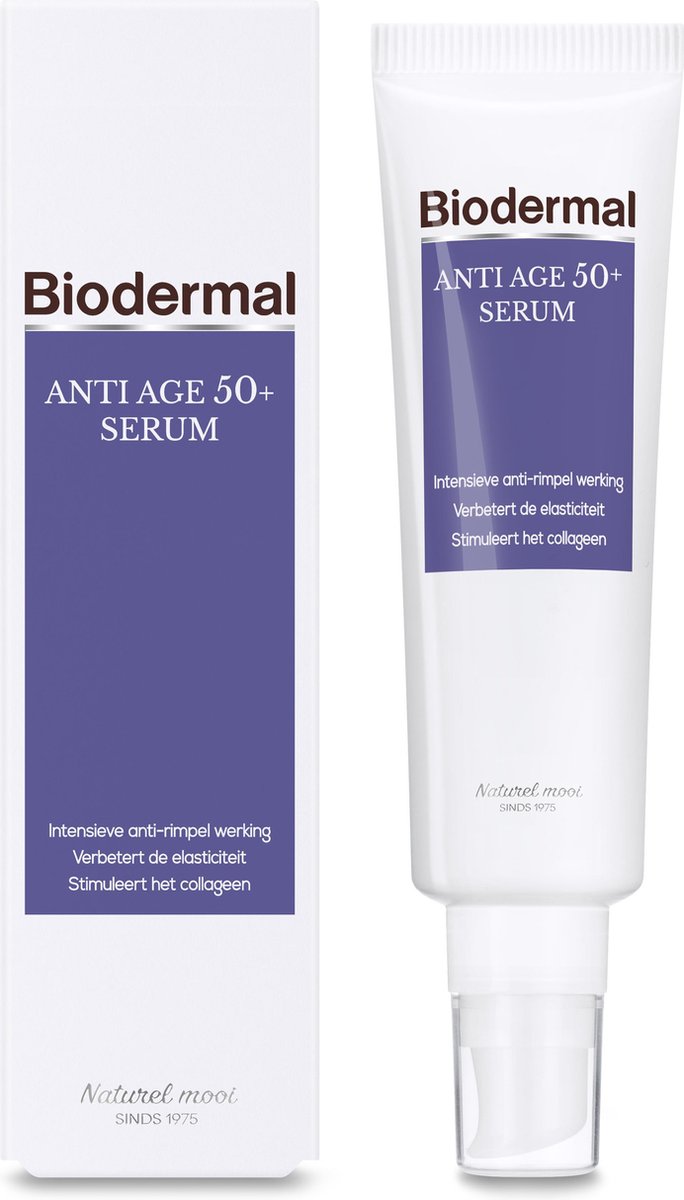 Biodermal Anti Age Gezichtserum +50 - speciaal ontwikkeld tegen huidveroudering - 30ml