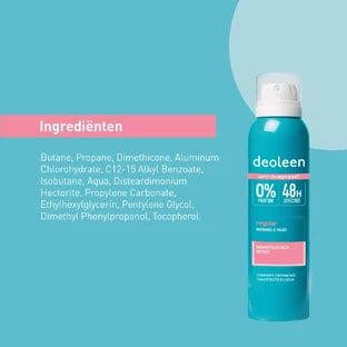 Deoleen Anti-transpirant Deodorant Spray Regular 150ML X 6