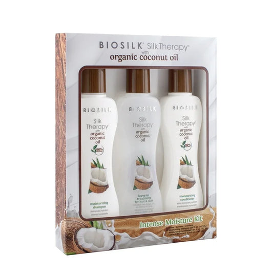 Kit BioSilk Limited - Kit Silk Therapy à l'huile de coco naturelle