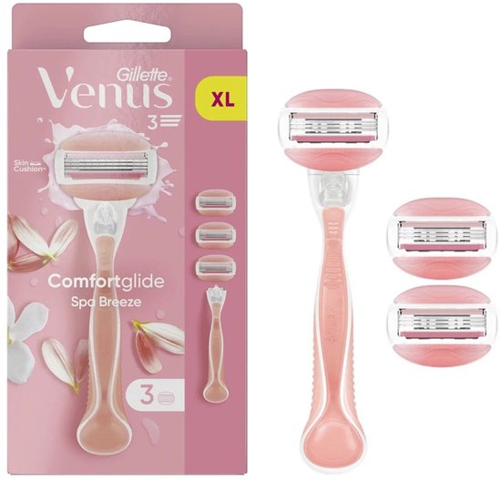 Gillette Venus Spa Breeze Razor with + 3 Scheermesjes