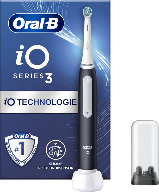 Oral-B iO 3 - Black - Electric Toothbrush