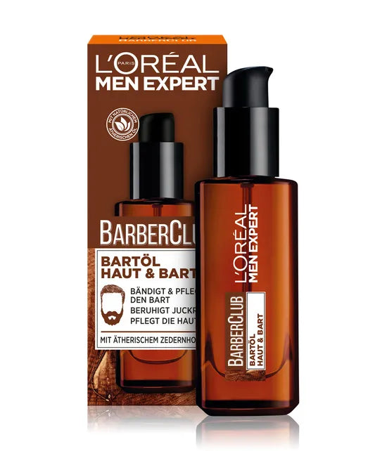L'Oréal Men Expert Barberclub Baard & Gezichtsolie 30 ml