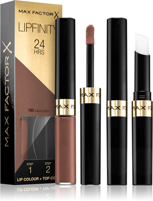 Rouge à lèvres Max Factor Lipfinity Lip Color - 190 Indulgent