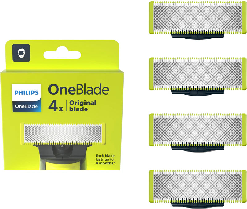 Philips OneBlade Replacement Blades QP240/50 - Pack of 4
