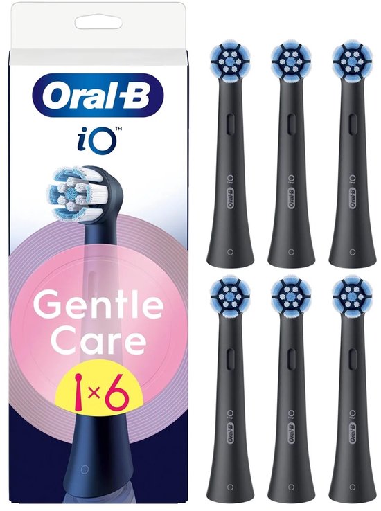 Oral-B iO Gentle Care Zwart (6 stuks)