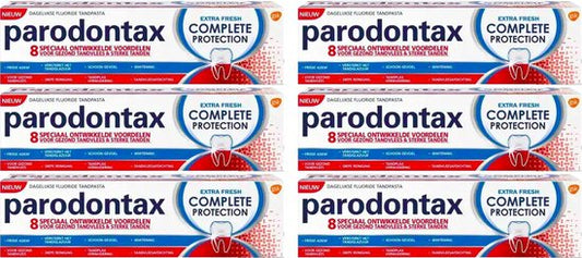 Parodontax Dentifrice Protection Complète Extra Frais - 75 ml x 6