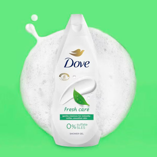 Gel douche Dove Essential Fresh Care 450 ml x 6