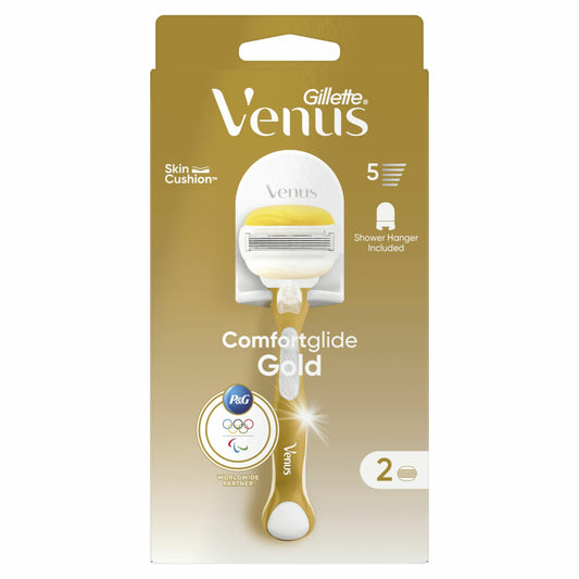Gillette Venus Scheersysteem ComfortGlide Coconut 1 set + 2 navulmesjes