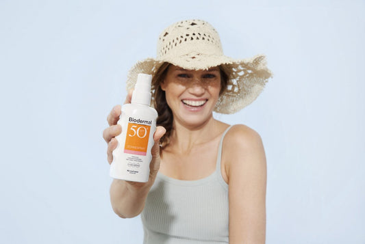 Biodermal Zonnebrand spray voor de gevoelige huid SPF 50+ - Zonnespray - 175ml