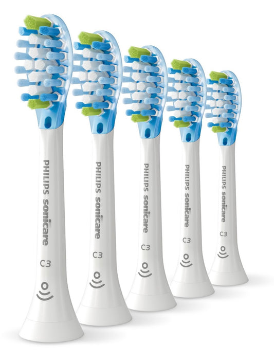 Philips Sonicare Premium Plaque Defence C3 – Opzetborstels voor Elektrische Tandenborstel – Wit