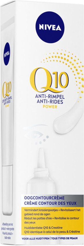 NIVEA Q10 POWER Eye Cream with Q10 and creatine - Anti Wrinkle Eye Cream - 15 ml 