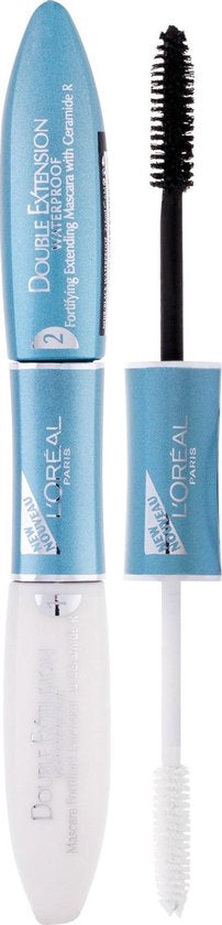 Mascara Waterproof Double Extension L'Oréal Paris - Noir