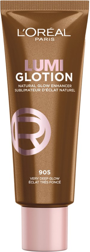 L'Oréal Paris Glotion 905 Very Deep Glow - Soin illuminateur naturel pour une peau éclatante - Hydratation 24 h* - 40 min 