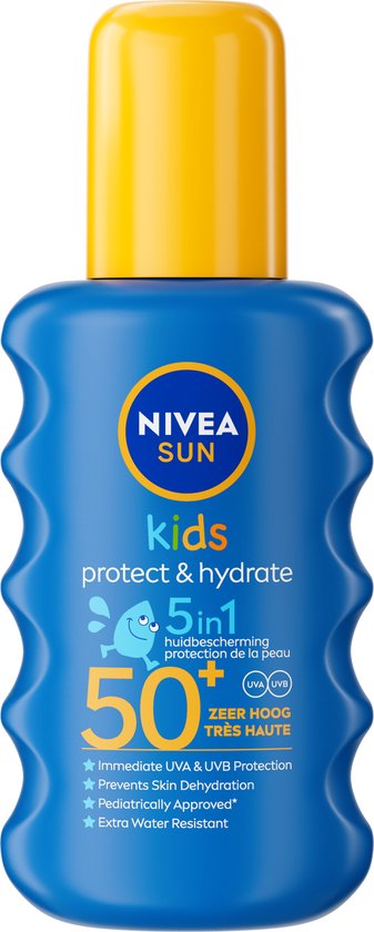 NIVEA SUN Kids Protect &amp; Hydrate Sunscreen Spray - SPF 50+ - 200 ml 