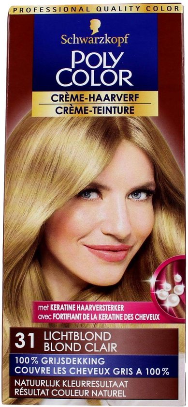 Poly Color Haarverf Creme - 31 Lichtblond