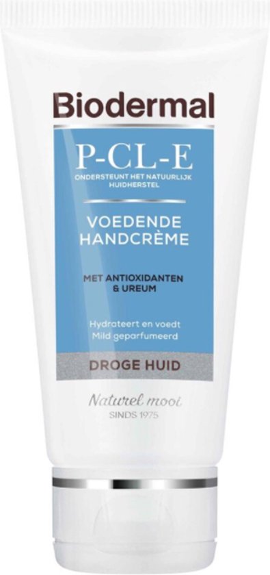 Crème Mains Biodermal PCLE - Intensément hydratante et nourrissante - Peaux sèches - 75 ml