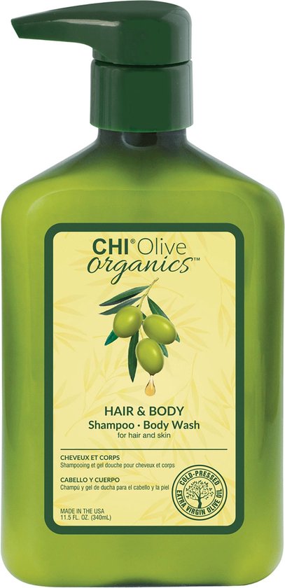 CHI Olive Organics Hair & Body Shampoo - Body Wash - 340 ml