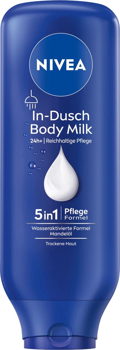 Nivea In-Shower Bodymilk Droge Huid met Amandelolie 400ml x1