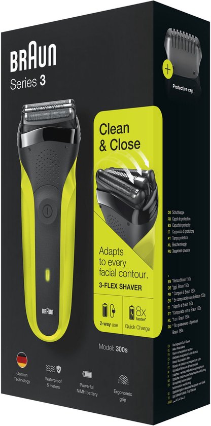 Braun Series 3 300 - Elektrisch Scheerapparaat