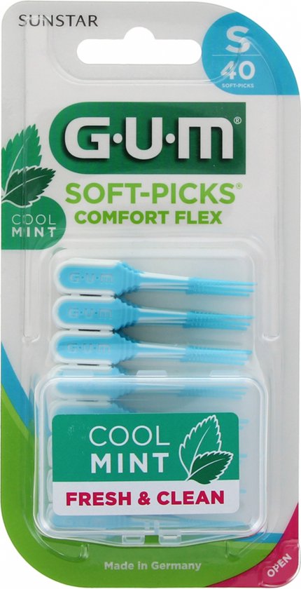 GUM Soft-Picks Minty Small - 3x 40 stuks