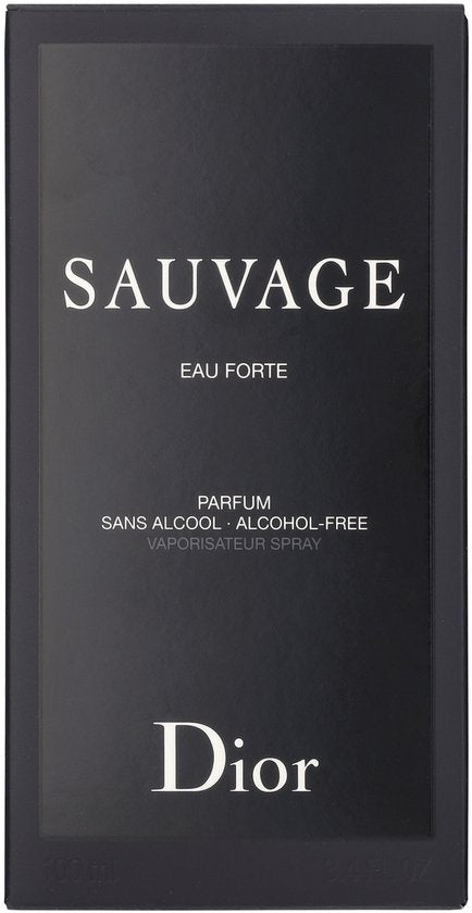 Dior Sauvage Eau Forte 100ml Parfum no alcohol