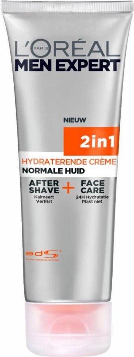L’Oréal Men Expert Hydra Energetic 2in1 Aftershave en Gezichtscrème - 75ml