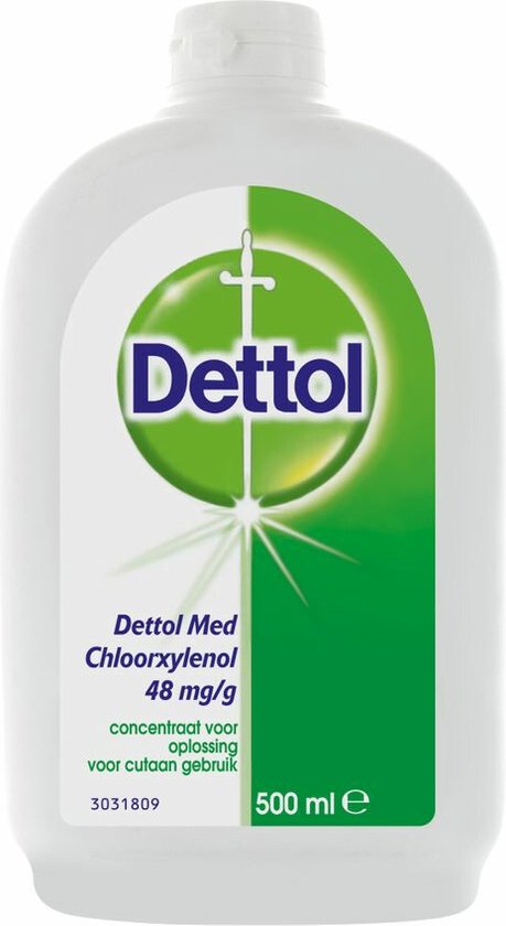 Dettol Huidontsmettingsmiddel - 1x 500 ml - Voordeelverpakking