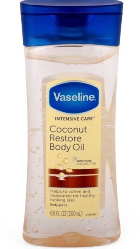 Vaseline Body Oil - Coconut Restore - 200 ml 