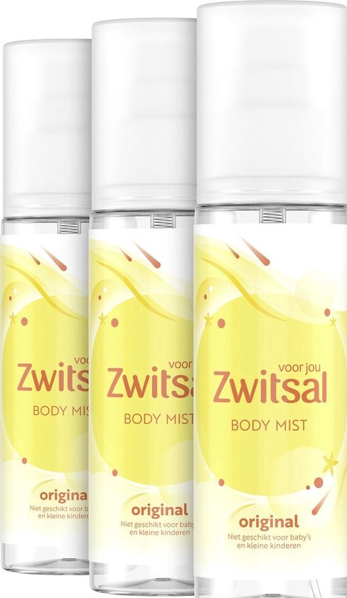 Zwitsal Bodymist Original - Voordeelverpakking 3 x 150 ml