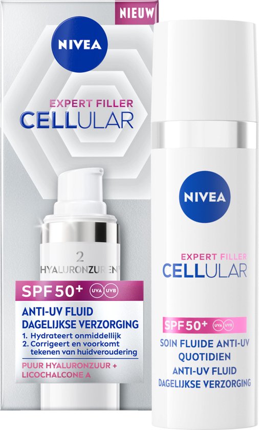 NIVEA Cellular Expert Filler SPF50+ Daily UV Fluid Serum - 30ml