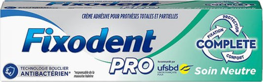 Fixodent Kleefpasta Pro Complete Zorg & Neutraal - 47 gram x 6