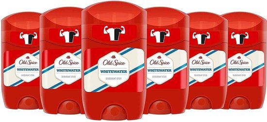 Old Spice Whitewater Stick - Voordeelverpakking 6x50ml