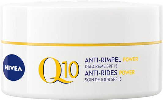 NIVEA Q10 Power Anti-Rimpel Dagcrème Gezicht - SPF 15 - 50 ml