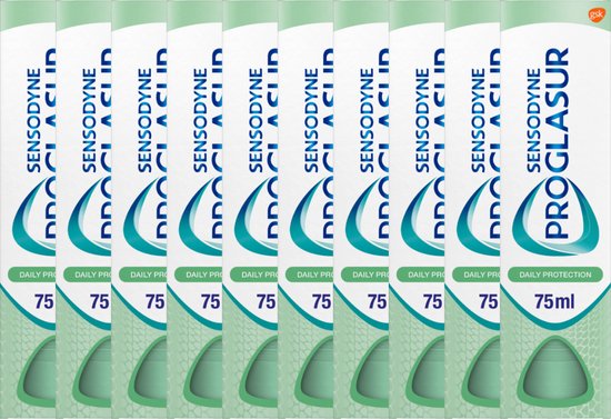 Sensodyne - Tandpasta - Pro Glasur - Daily Protection - 75ml x 12