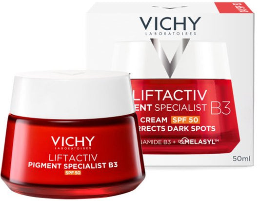 Liftactiv Pigment Specialist B3 SPF50 - Melasyl - Tegen Rimpels en Pigmentvlekken - Alle Huidtypes - 50ml