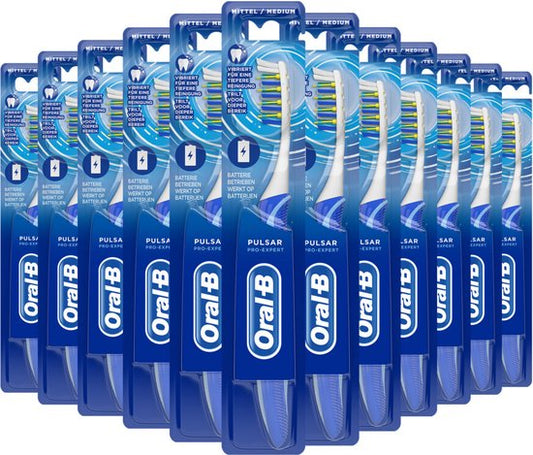 12x Oral-B Tandenborstel Pro-Expert Pulsar Medium 35