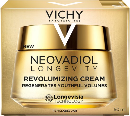 Vichy Neovadiol Longevity Dagcrème - Geeft Volume en Definitie - Voor een gevoelige, rijpere huid - 50ml