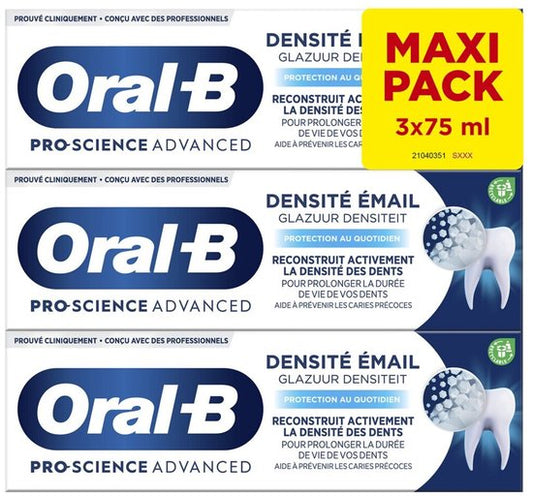 12x Oral-B Toothpaste Pro-Science Daily Protection 75 ml 