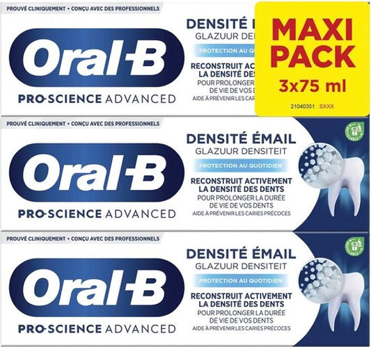 Oral-B Tandpasta Pro-Repair Glazuur Densiteit (6 x 75ml)