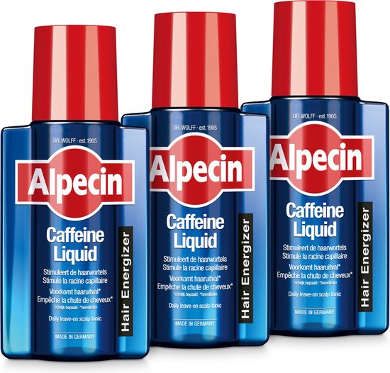 Alpecin Cafeïne Liquid Hair Tonic 3x 200ml |