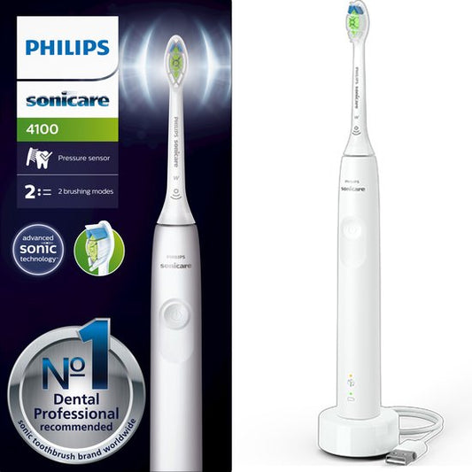 Philips Sonicare Series 4100 - Elektrische Tandenborstel - Wit