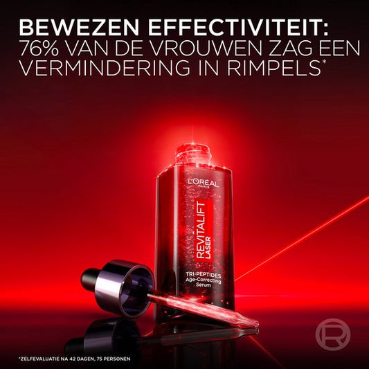 L'Oréal Paris Revitalift Laser Serum - Met tri-peptiden, hyaluronzuur en vitamine C - Anti-huidveroudering - 30 ml